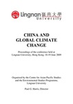 China and global climate change : proceedings of the conference held at Lingnan University, Hong Kong, 18-19 June 2009 by Paul G. HARRIS