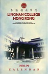 Lingnan College Hong Kong : calendar 1998-1999