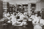 Library Reading Room in Grand Hall 格蘭堂圖書館閱覽室 (1920s)