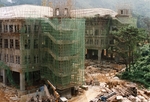 Lingnan College under construction 興建中的嶺南學院 (1)