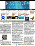 Faculty newsletter (3rd issue)
