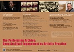 The performing archive : deep archival engagement as artistic practice